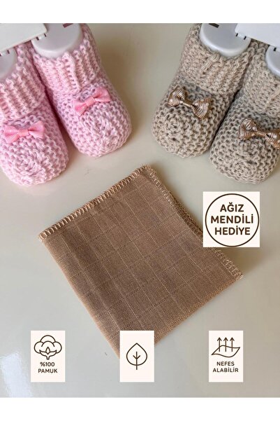 Sevza Kids Baby Knitted Booties - Newborn - 0-6 Months