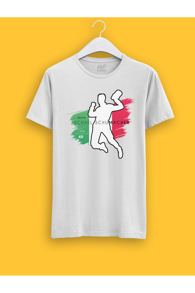 FNBX تي شيرت مايكل شوماخر 1998 GP ShapeOfVictory الإيطالي