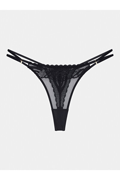 Triumph Γυναικείο στρινγκ 10215981 Μαύρο