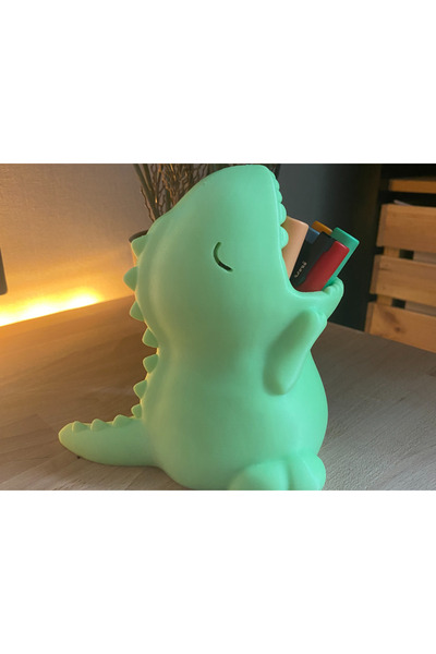 FreshWolf حامل أقلام على شكل ديناصور