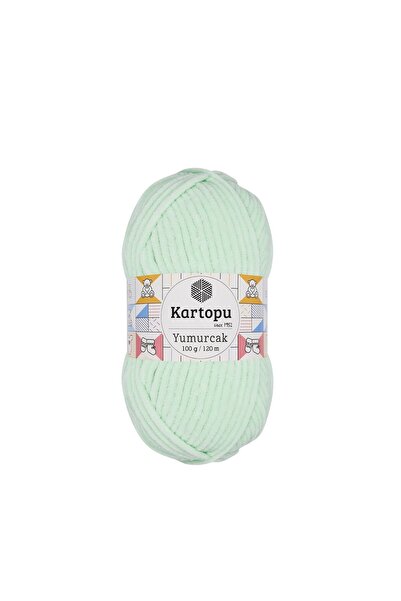 Kartopu 5 bucăți Yumurcak fire de tricotat K560 verde apă