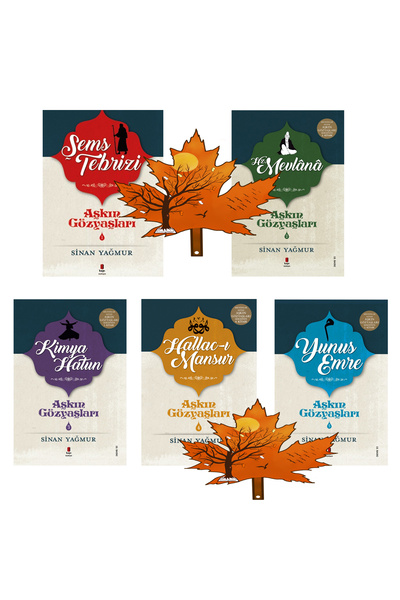 Kapı Yayınları sinan yağmur - aşkın gözyaşları - 5 kitap tam set - yanında ya...