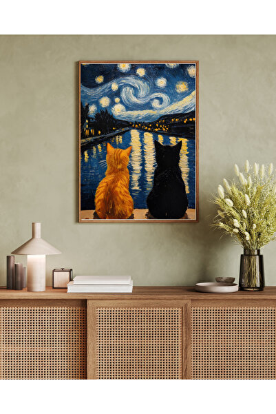 Tuba Decor Tablo dintr-o singură bucată cu rame din lemn pentru sufragerie, s...