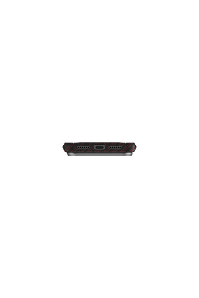 UNIQ Better By Design İphone 17 Pro Max Keva Edge Slim Karbon Kılıf Armaid Fiber Magsafe Özellikli Premium İnce Kapak