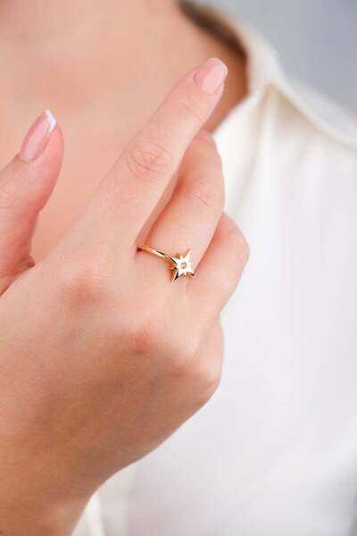 CETAŞ 14 Ayar Altın Yüzük - 14YZ1085