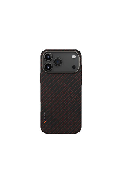 UNIQ Better By Design İphone 17 Pro Max Keva Edge Slim Karbon Kılıf Armaid Fiber Magsafe Özellikli Premium İnce Kapak