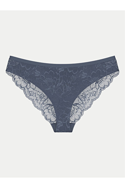 Triumph Γυναικεία Βραζιλιάνικα Σλιπ 10214456 Μπλε