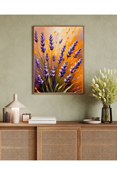 Tuba Decor Tablo dintr-o singură bucată cu rame din lemn pentru sufragerie, sufragerie, bucătărie