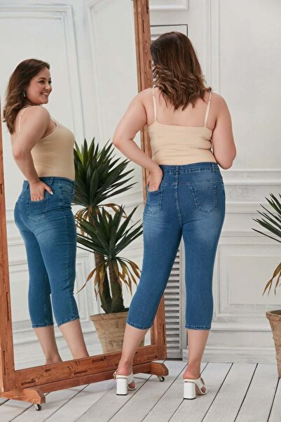 RMG Gamze Moda Plus Size Capri
