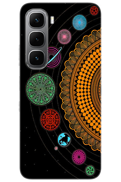 iNfinix HOT 60I 4G (X6728) Compatible Sheath Pattern Printed Silicon Planets Design NGO:648 CP-a6Ho9Z2