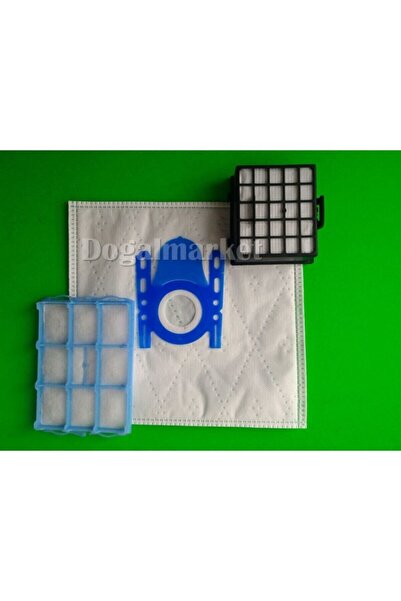 Ürkmez Ticaret Sac de praf cu logo alb (20 bucăți) + set de filtre