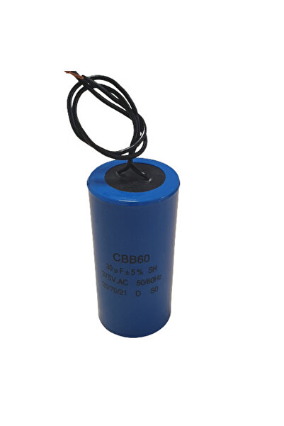 China Condensator pentru pornirea motorului electric (CBB60 375V 50/60Hz 30uF)