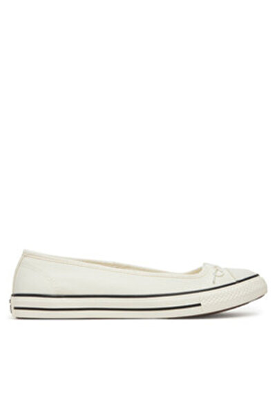 Converse Γυναικείες Μπαλαρίνες μπεζ CONVERSE-A16211C 286 EGRET/ΜΑΥΡΟ/EGRET