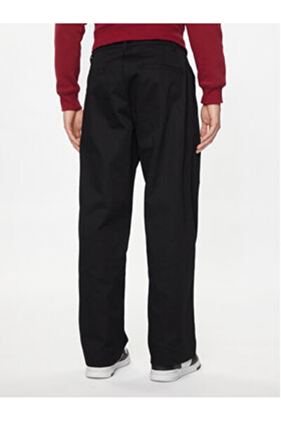 Champion Ανδρικό παντελόνι από ύφασμα 220013 Μαύρο