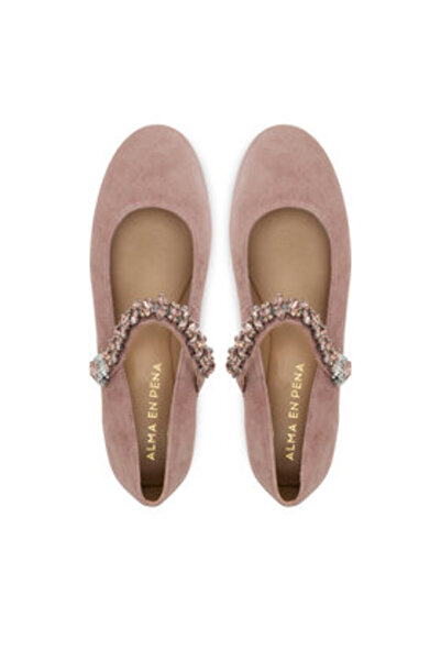 Alma en Pena Γυναικείες Μπαλαρίνες ροζ ALMA EN PENA-V250537 OLD PINK