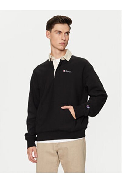 Champion Ανδρικό Φούτερ 220708 Μαύρο