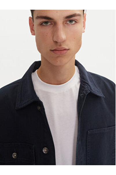 Champion Ανδρικό Πουκάμισο 220505 Μπλε Σκούρο Μπλε