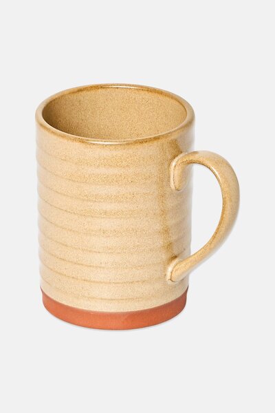 Gibson Home Terracotta Mug 547 ml, Tan