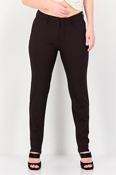 Reiko بنطلون نسائي بقصّة سيجارة وقصة ساق مستقيمة، متعدد الألوان