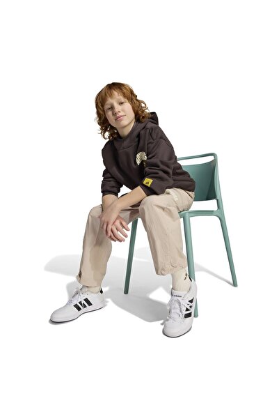 adidas J SIM HD Детска кафява суитшърт JL9181