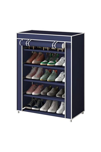 MAPLE LEAF رف أحذية قابل للطي بخمس طبقات