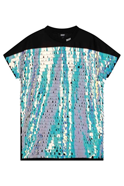 Dkny Κομψό φόρεμα για κορίτσια D32874 Πολύχρωμο