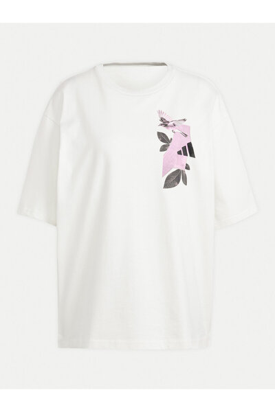 adidas Γυναικείο T-Shirt JN6574 Λευκό