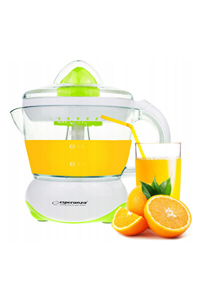 ESPERANZA Presă de citrice EKJ001G, 25W, 700 ml, Rotație automată, Alb/Verde