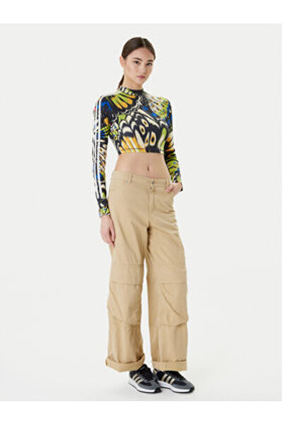 adidas Γυναικεία Μπλούζα Πολύχρωμη SPORTSWEAR-JL8650 ΜΑΥΡΟ/HIRBLU/LUSRED