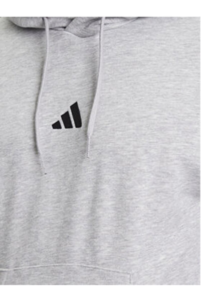 adidas Ανδρικό Φούτερ Πολύχρωμο SPORTSWEAR-JE6302 MΓΚΡΙ/ΜΑΥΡΟ