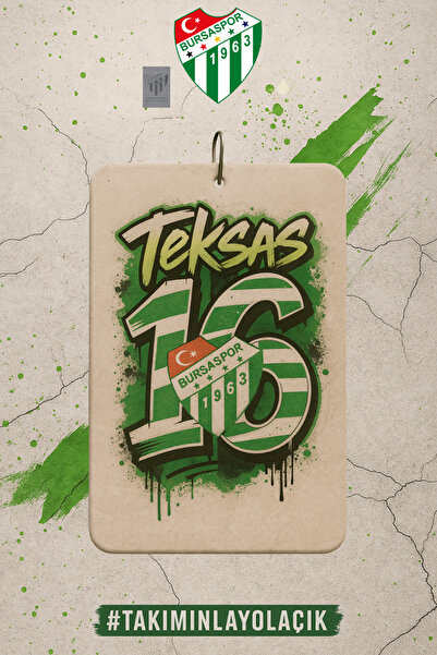 Tobacium Bursaspor Lisanslı Araç Kokusu