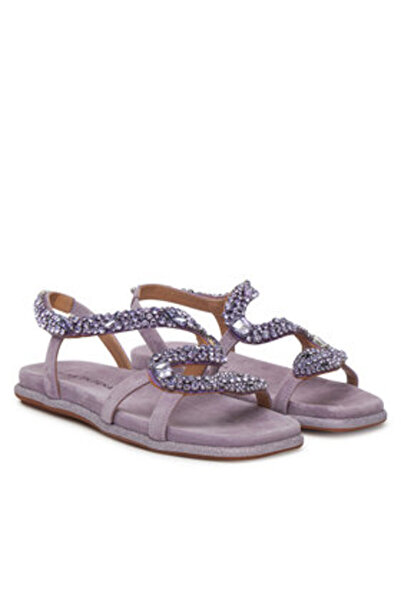 Alma en Pena Γυναικεία Σανδάλια μωβ ALMA EN PENA-V251605 ΛΙΛΑ