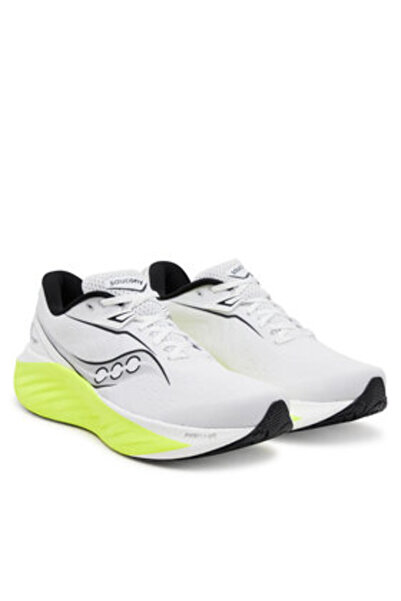 SAUCONY Ανδρικά Παπούτσια Τρεξίματος λευκά PERFORMANCE-S20964 135 ΛΕΥΚΟ/ΚΙΤΡΟΝ