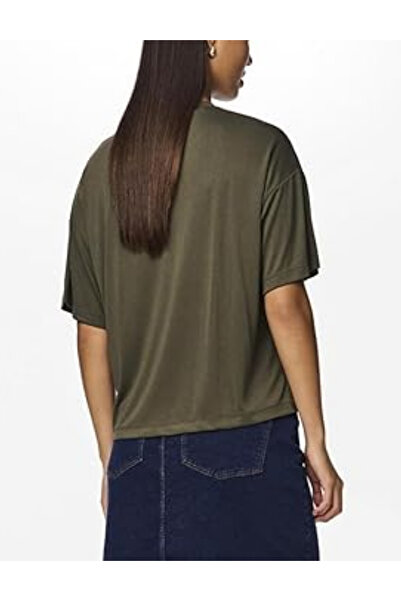 PIECES T-shirt, khaki