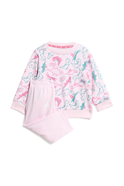 adidas I ADRPT SET Çocuk Pembe Eşofman Altı JW2405
