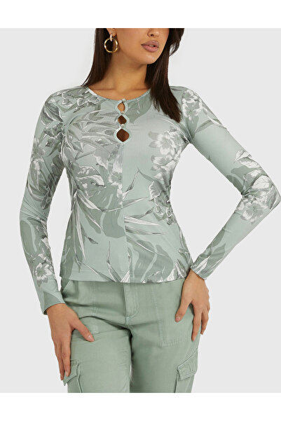 Guess blouse, green