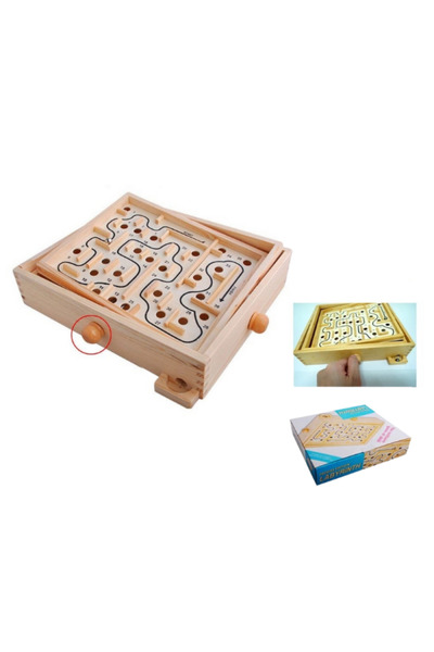 Toys Heaven المتاهة الخشبية كبيرة الحجم