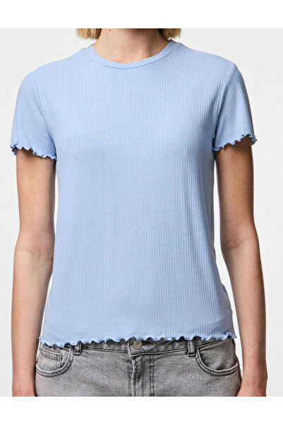 PIECES T-shirt, blue