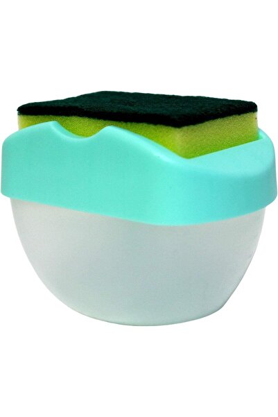 Generic 2-in-1 Kitchen Countertop Soap Dispenser & Sponge Holder Caddy | Bathroom Sink Organizer