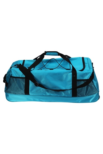 Proworld Пътна чанта, сгъваема, с колелца, 110 л, светлосиня, 80x32x37 см