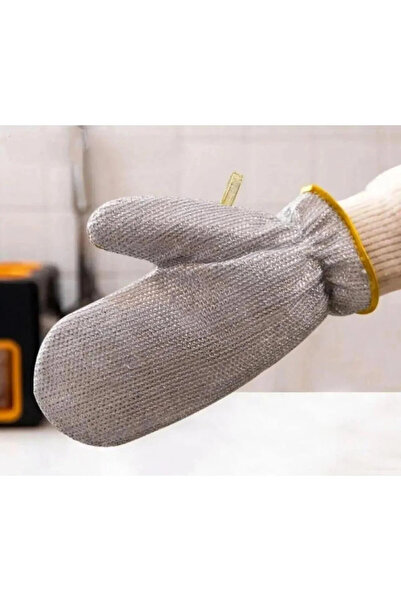 Raakmadezanmir 1Pc Bathroom Kitchen Multi-Purpose Wire Dishwashing Gloves Waterproof Gloves (1Pc)