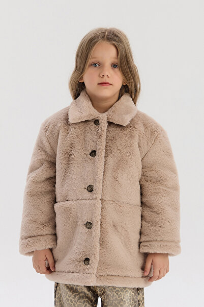 Tyess Girl Beige Jacket