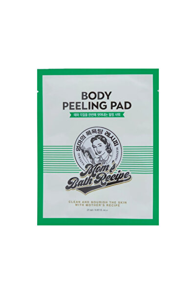 Mom's bath منشفة تقشير الجسم الكورية الخضراء - 25 مل