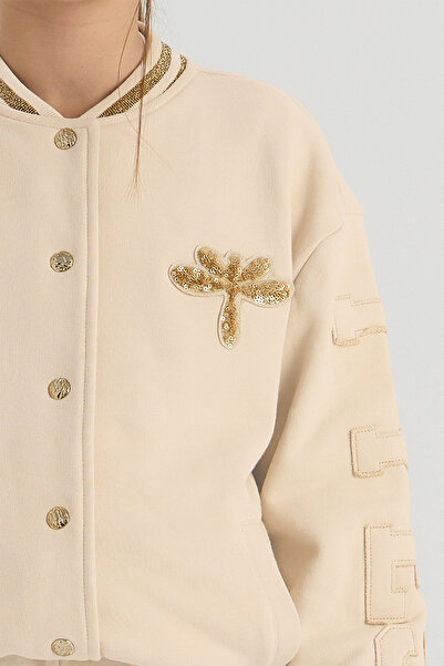 Tyess Girl Ecru Jacket