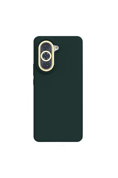 Optim Solution Husa din silicon pentru Huawei Nova 10, Interior cu Microfibra...