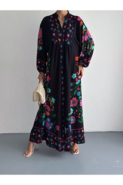 UNBOX فستان زهري مندمج