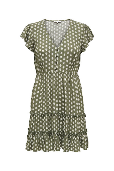 ONLY mini dress, green