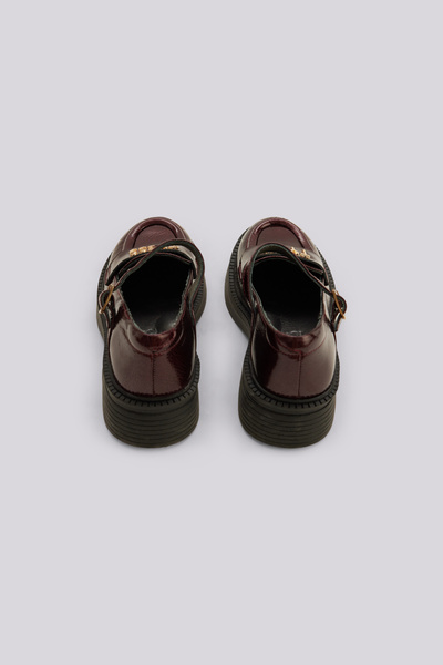 Tyess Girl Claret Red Shoes