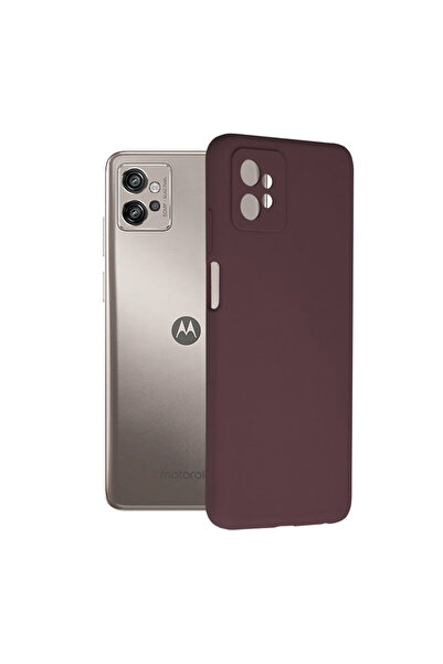 Optim Solution Husa din silicon pentru Motorola Moto G32, Microfibra, Protect...