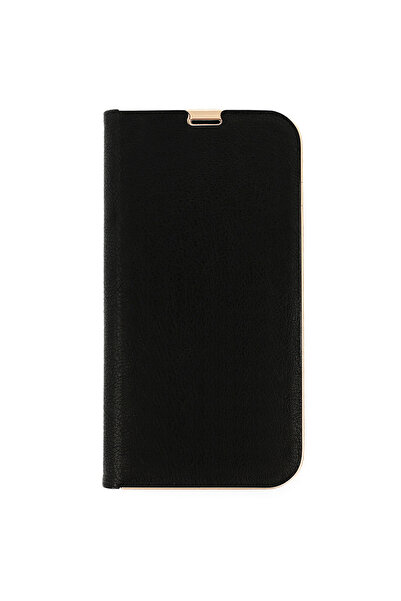 Optim Solution Husa tip carte pentru Samsung Galaxy S22+, Suport card, Stand, Inchidere Magnetica, Negru